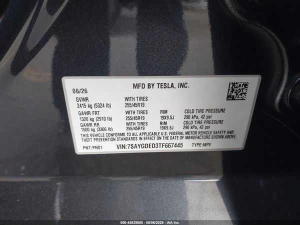 2026 TESLA MODEL Y