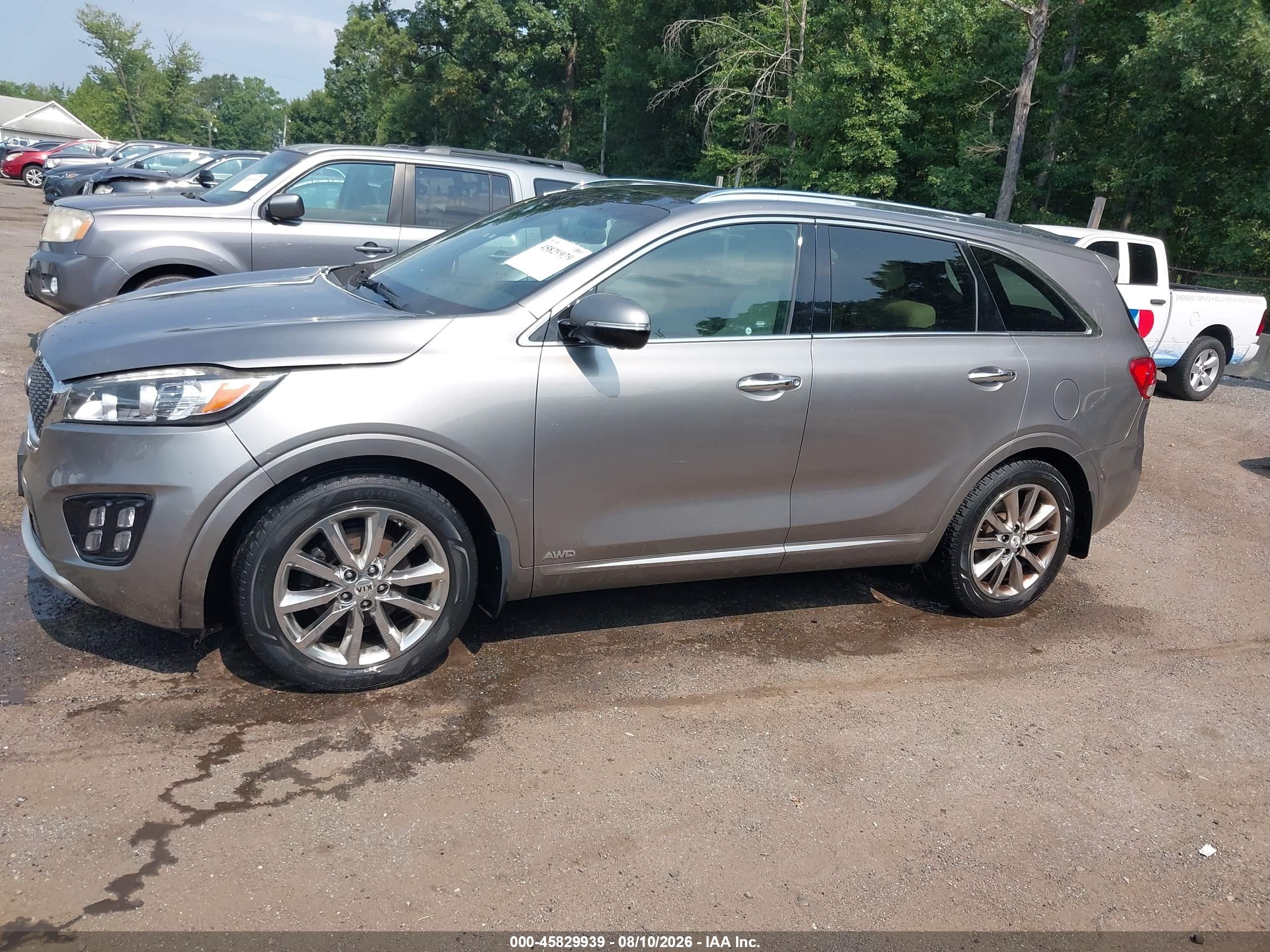 2018 KIA SORENTO 3.3L SXL
