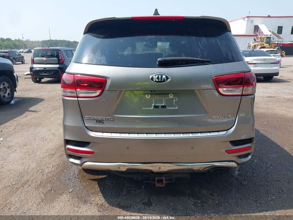 2018 KIA SORENTO 3.3L SXL