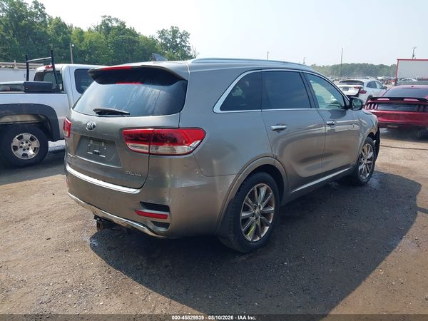 2018 KIA SORENTO 3.3L SXL