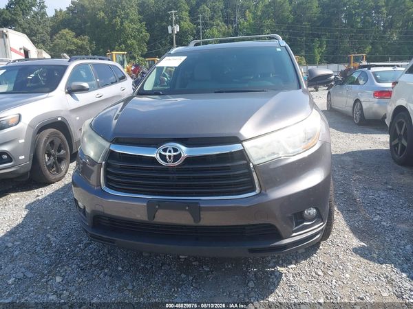 2016 TOYOTA HIGHLANDER XLE V6