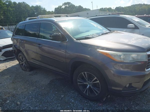 2016 TOYOTA HIGHLANDER XLE V6