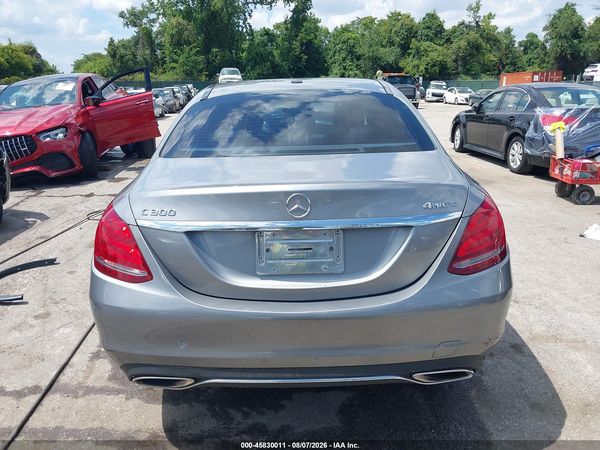 2015 MERCEDES-BENZ C 300 4MATIC