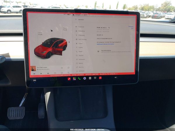 2021 TESLA MODEL Y
