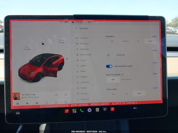 2021 TESLA MODEL Y