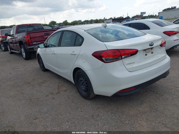 2018 KIA FORTE LX