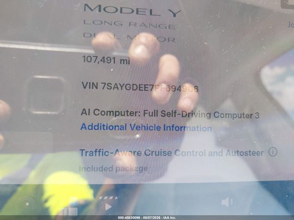 2023 TESLA MODEL Y