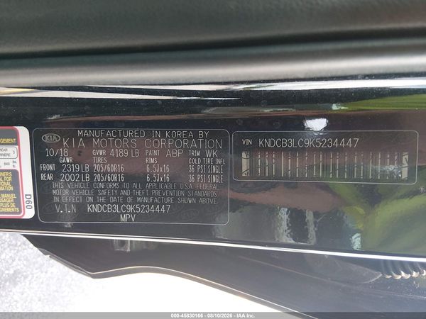 2019 KIA NIRO LX
