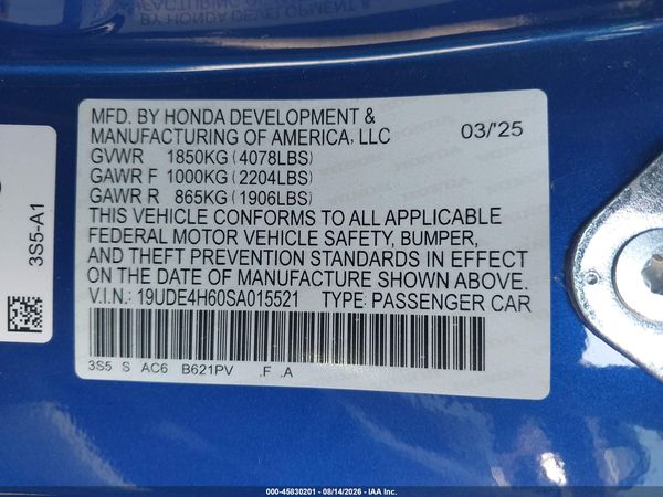 2025 ACURA INTEGRA A-SPEC TECHNOLOGY