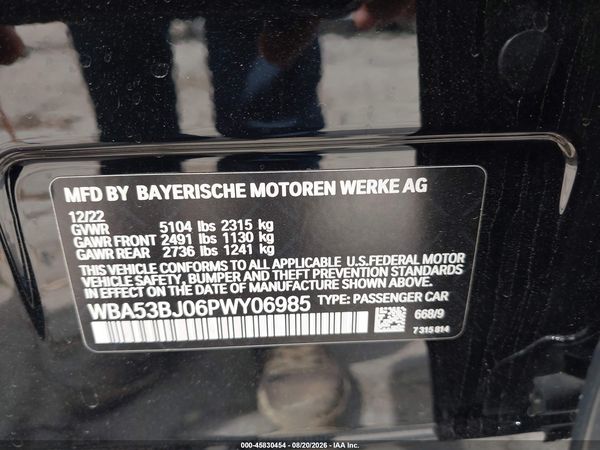 2023 BMW 540 I