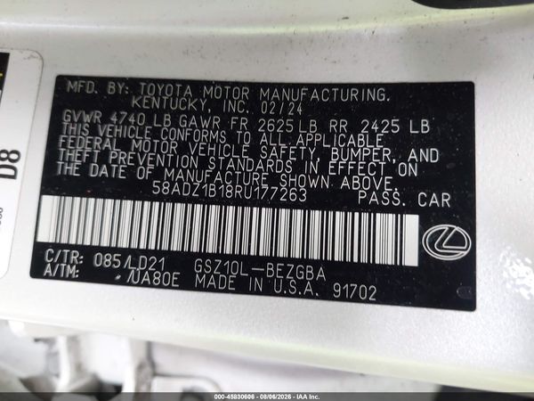 2024 LEXUS ES 350 350 Premium
