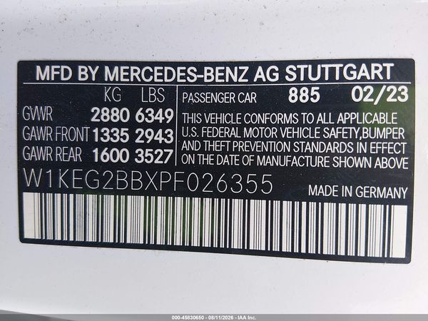 2023 MERCEDES-BENZ EQE 350 EQE 350+