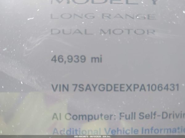 2023 TESLA MODEL Y