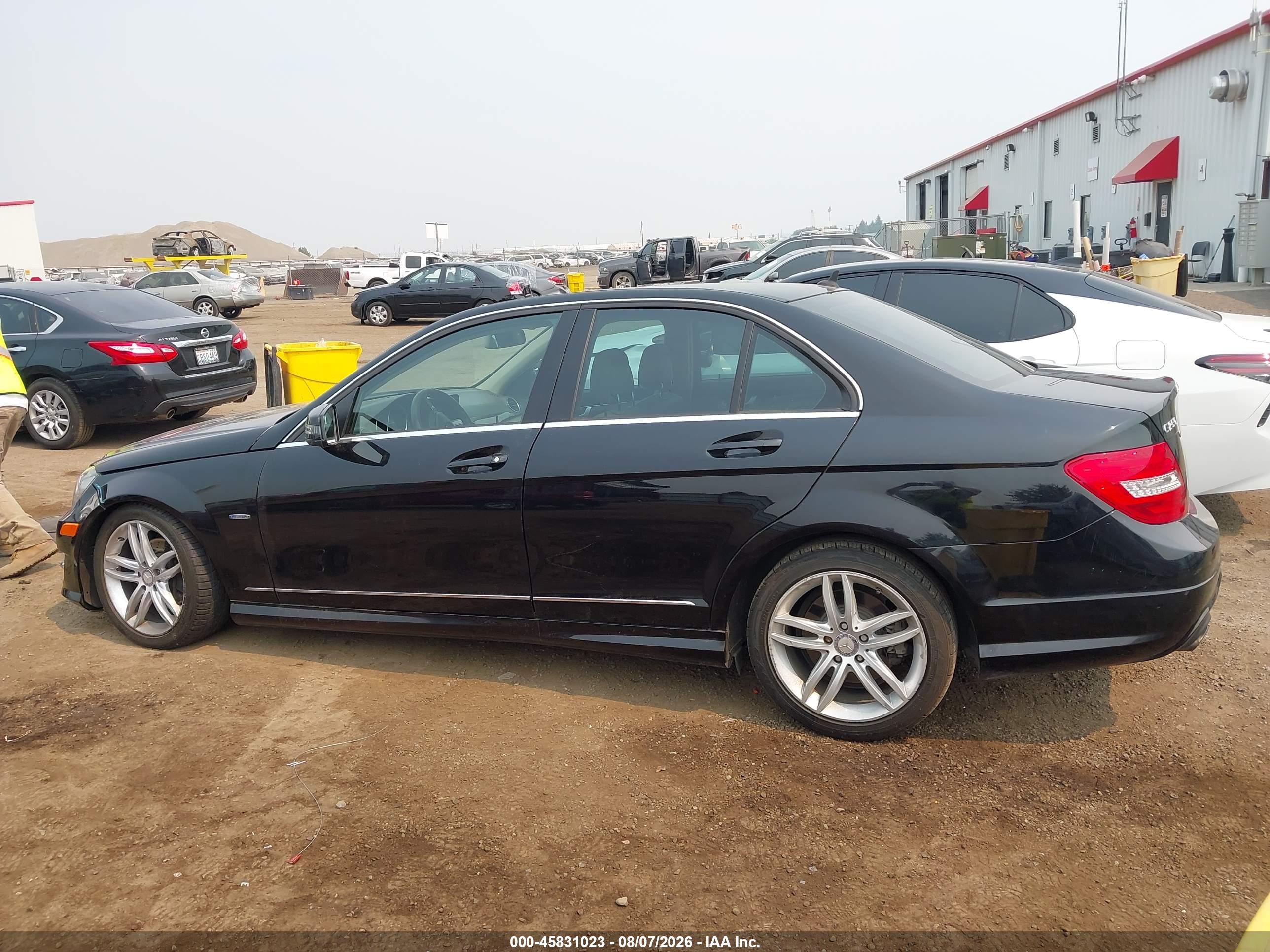 2012 MERCEDES-BENZ C 250 SPORT