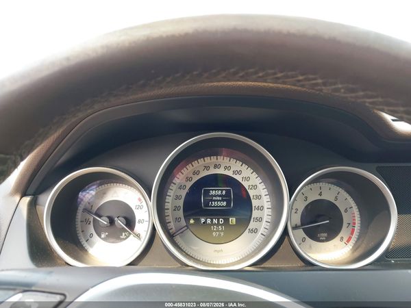 2012 MERCEDES-BENZ C 250 SPORT