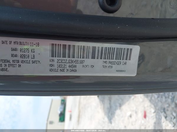 2019 DODGE CHALLENGER GT