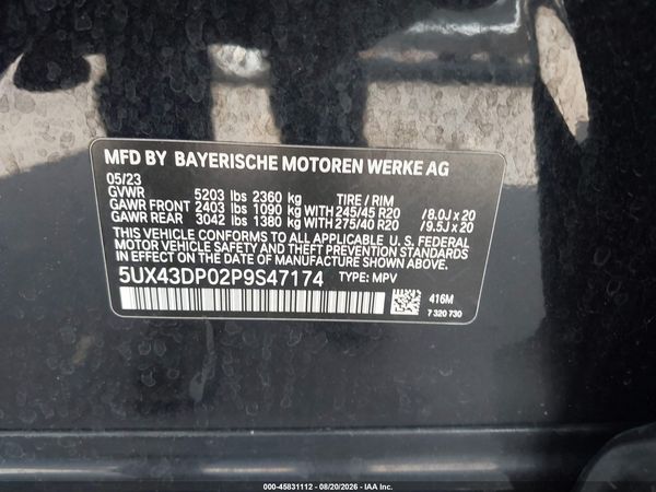 2023 BMW X3 SDRIVE30I