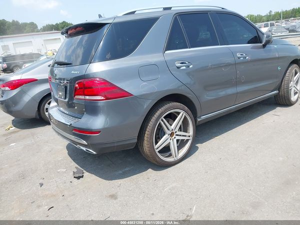 2017 MERCEDES-BENZ GLE 350 4MATIC