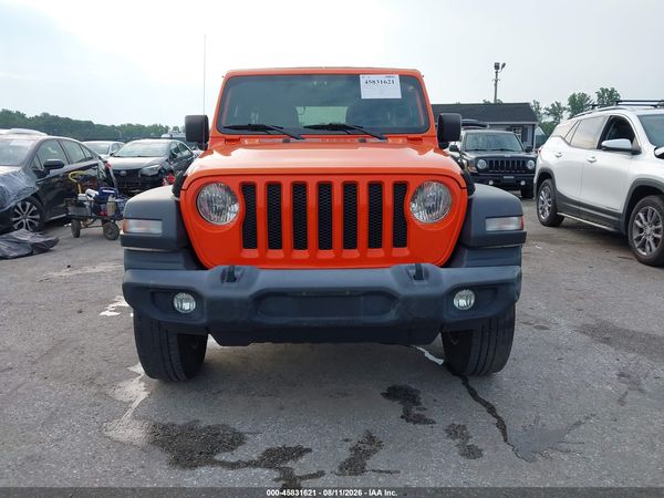 2019 JEEP WRANGLER UNLIMITED SPORT S 4X4