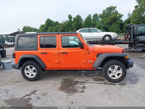 2019 JEEP WRANGLER UNLIMITED SPORT S 4X4