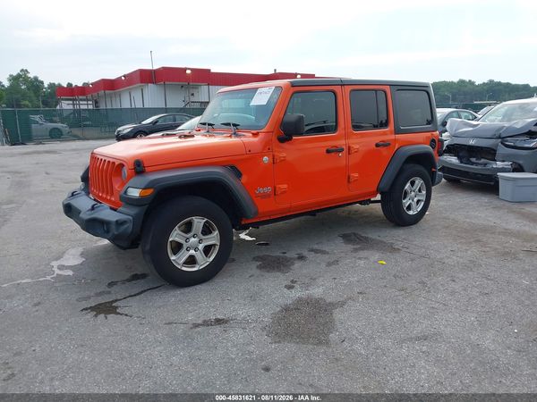 2019 JEEP WRANGLER UNLIMITED SPORT S 4X4