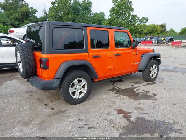 2019 JEEP WRANGLER UNLIMITED SPORT S 4X4