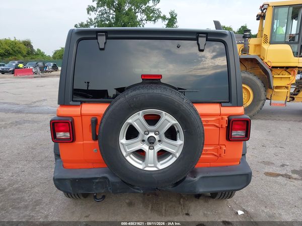 2019 JEEP WRANGLER UNLIMITED SPORT S 4X4