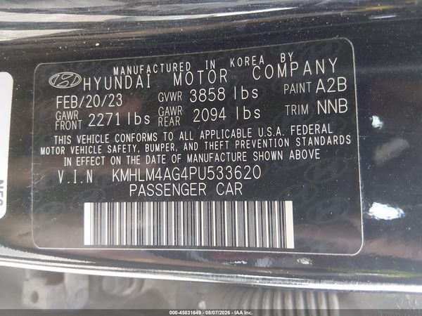 2023 HYUNDAI ELANTRA SEL