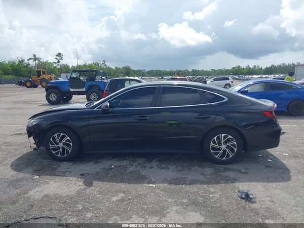 2022 HYUNDAI SONATA HYBRID BLUE