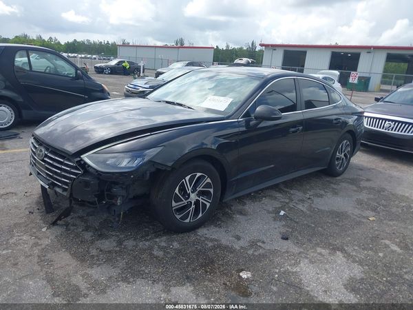 2022 HYUNDAI SONATA HYBRID BLUE