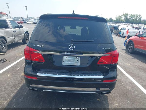 2015 MERCEDES-BENZ GL 450 4MATIC