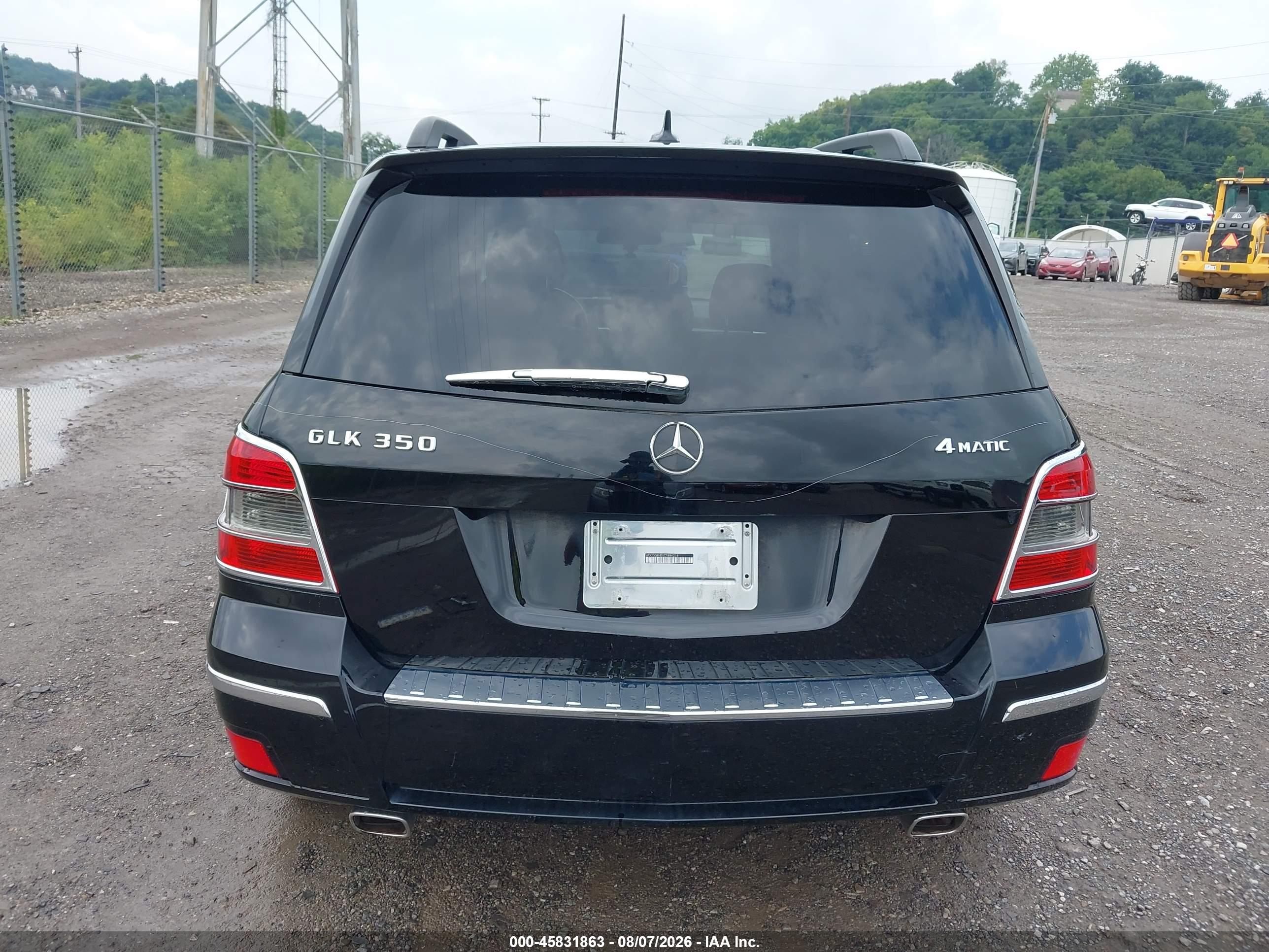 2012 MERCEDES-BENZ GLK 350 4MATIC