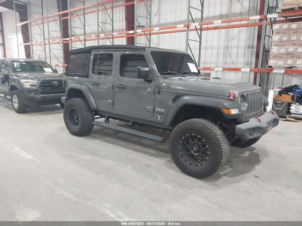 2019 JEEP WRANGLER UNLIMITED SPORT S 4X4