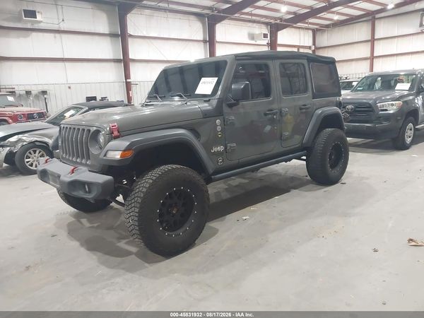 2019 JEEP WRANGLER UNLIMITED SPORT S 4X4