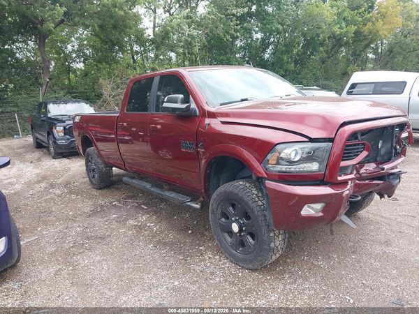 2018 RAM 3500 LARAMIE  4X4 8' BOX