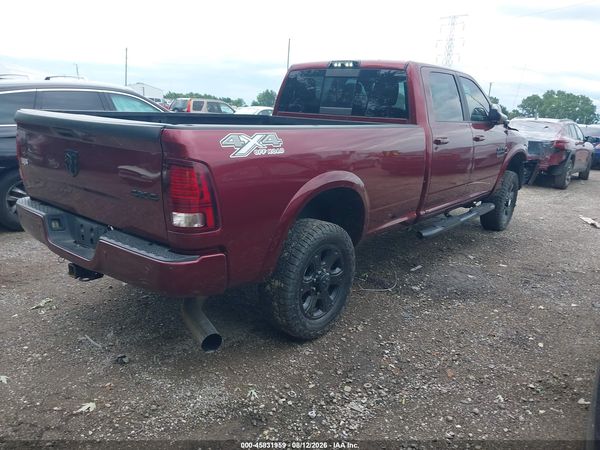 2018 RAM 3500 LARAMIE  4X4 8' BOX