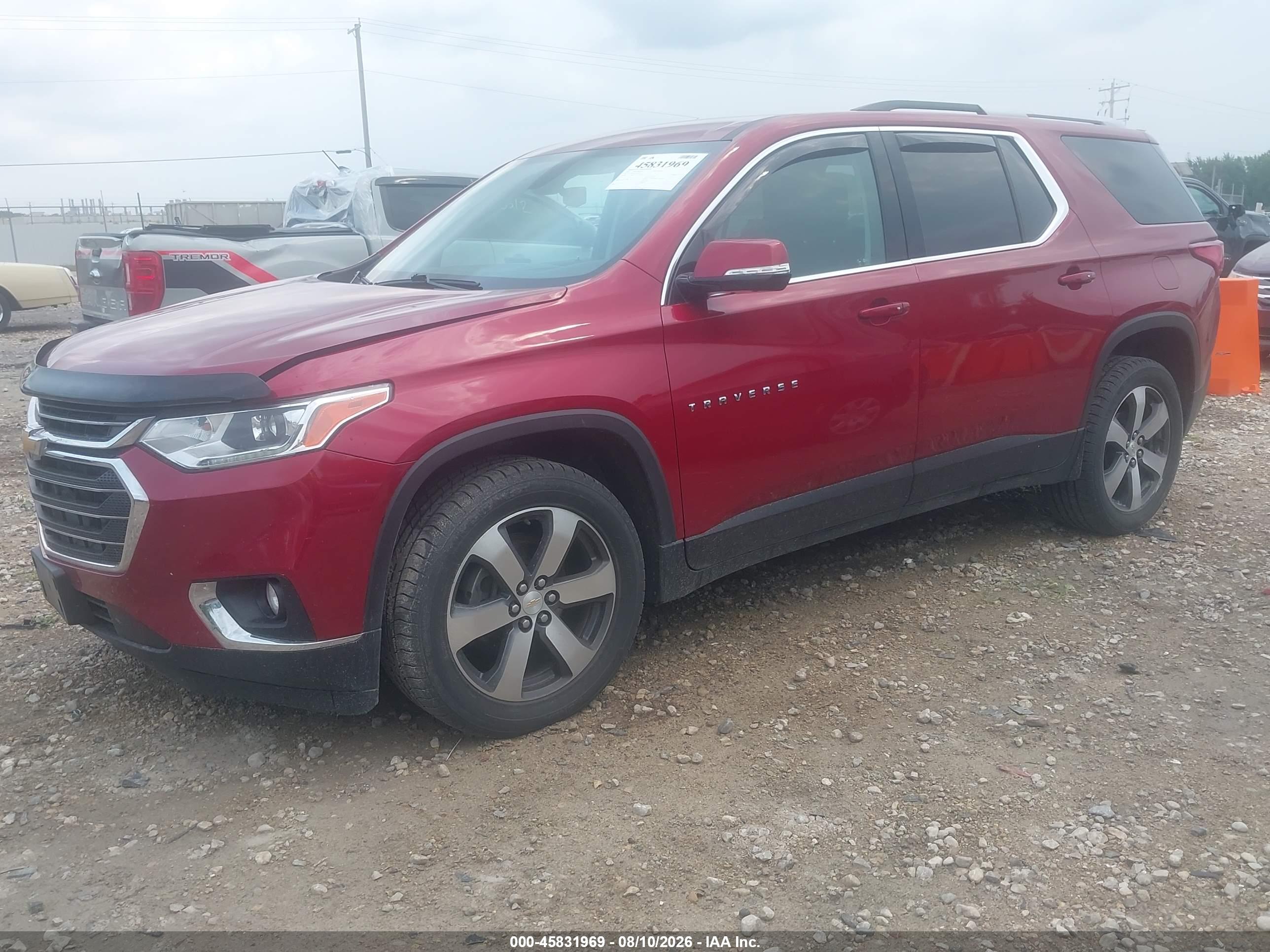 2018 CHEVROLET TRAVERSE LT LEATHER — I2