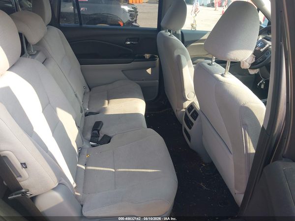 2017 HONDA PILOT LX