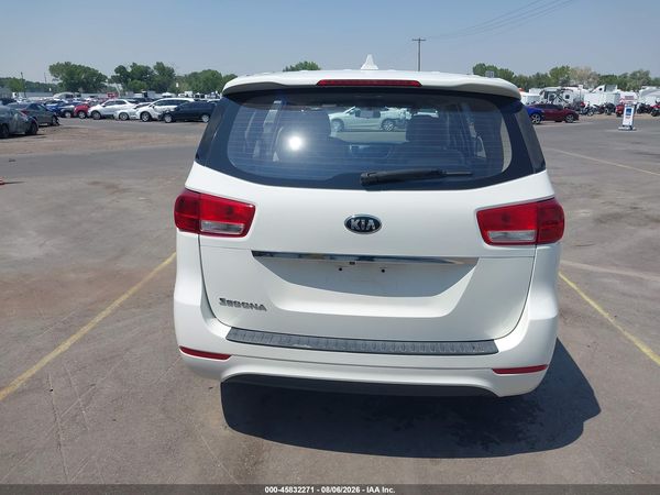 2018 KIA SEDONA L