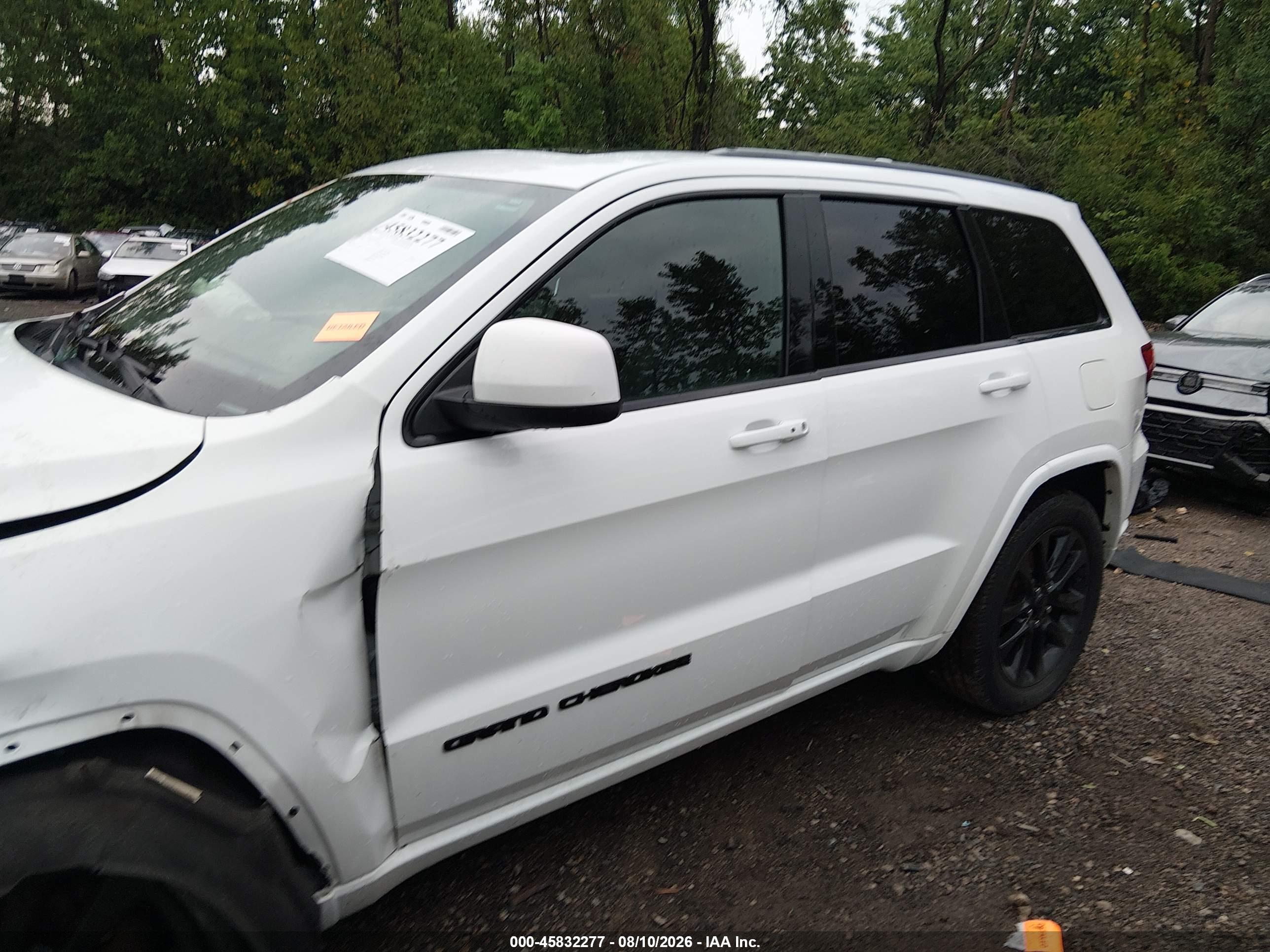 2018 JEEP GRAND CHEROKEE ALTITUDE 4X4