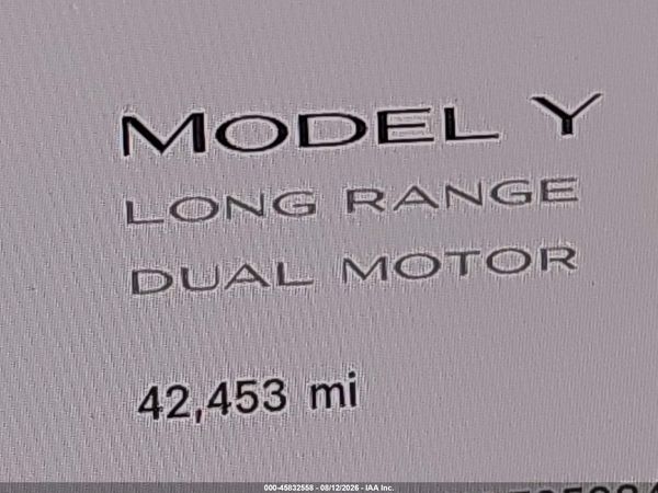 2020 TESLA MODEL Y