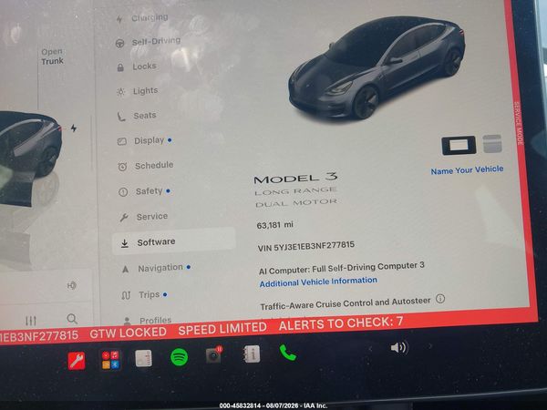 2022 TESLA MODEL 3