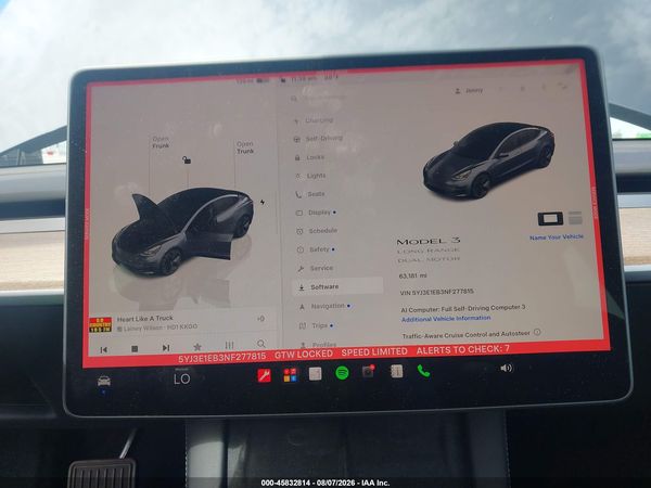 2022 TESLA MODEL 3