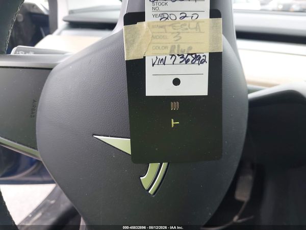 2020 TESLA MODEL 3