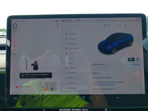 2020 TESLA MODEL Y
