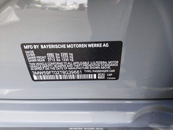 2026 BMW M340I NA