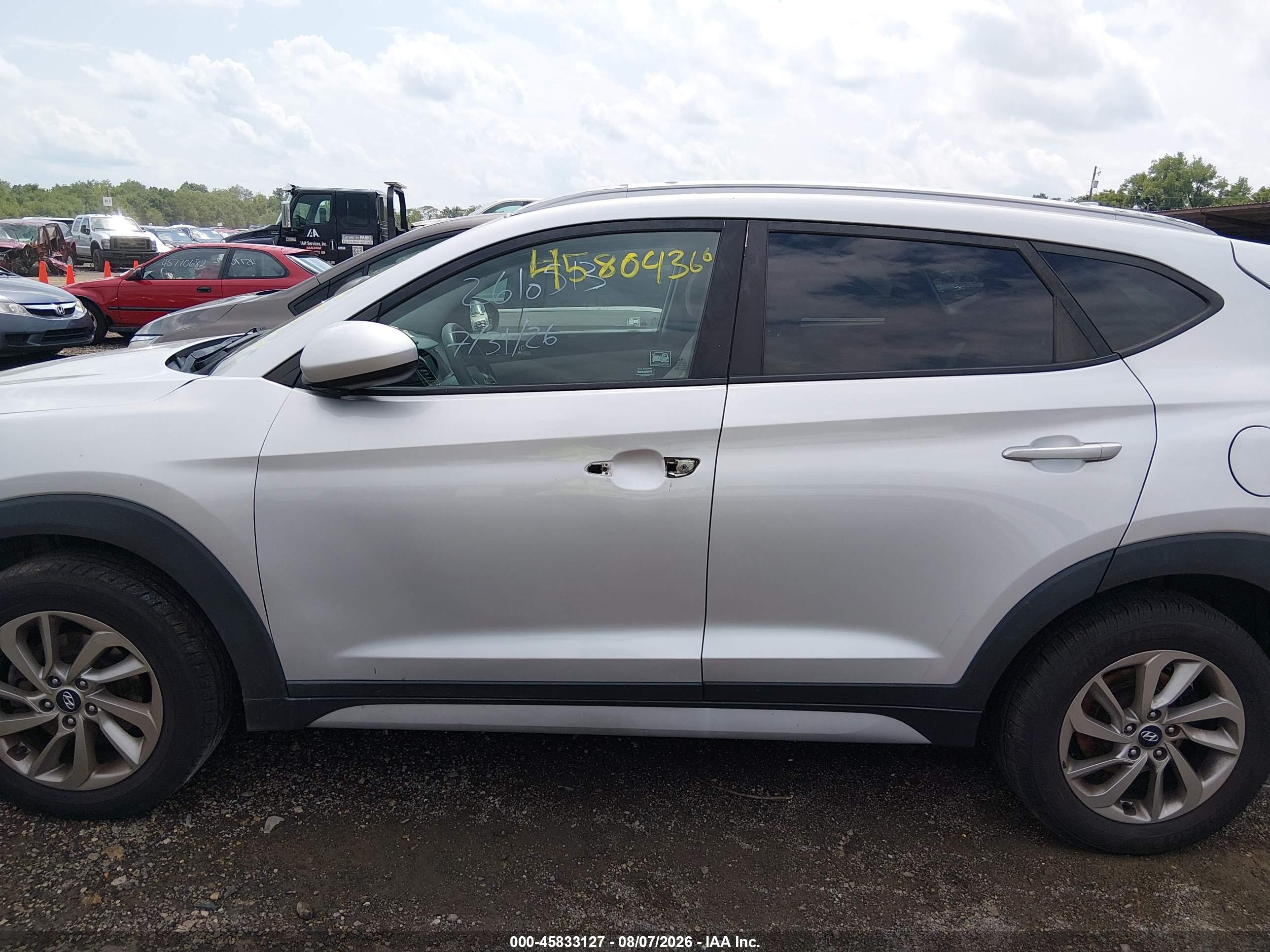 2018 HYUNDAI TUCSON SEL