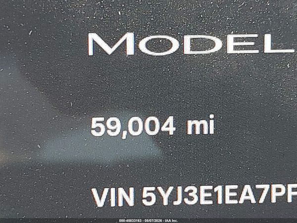 2023 TESLA MODEL 3 REAR-WHEEL DRIVE