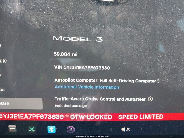 2023 TESLA MODEL 3 REAR-WHEEL DRIVE