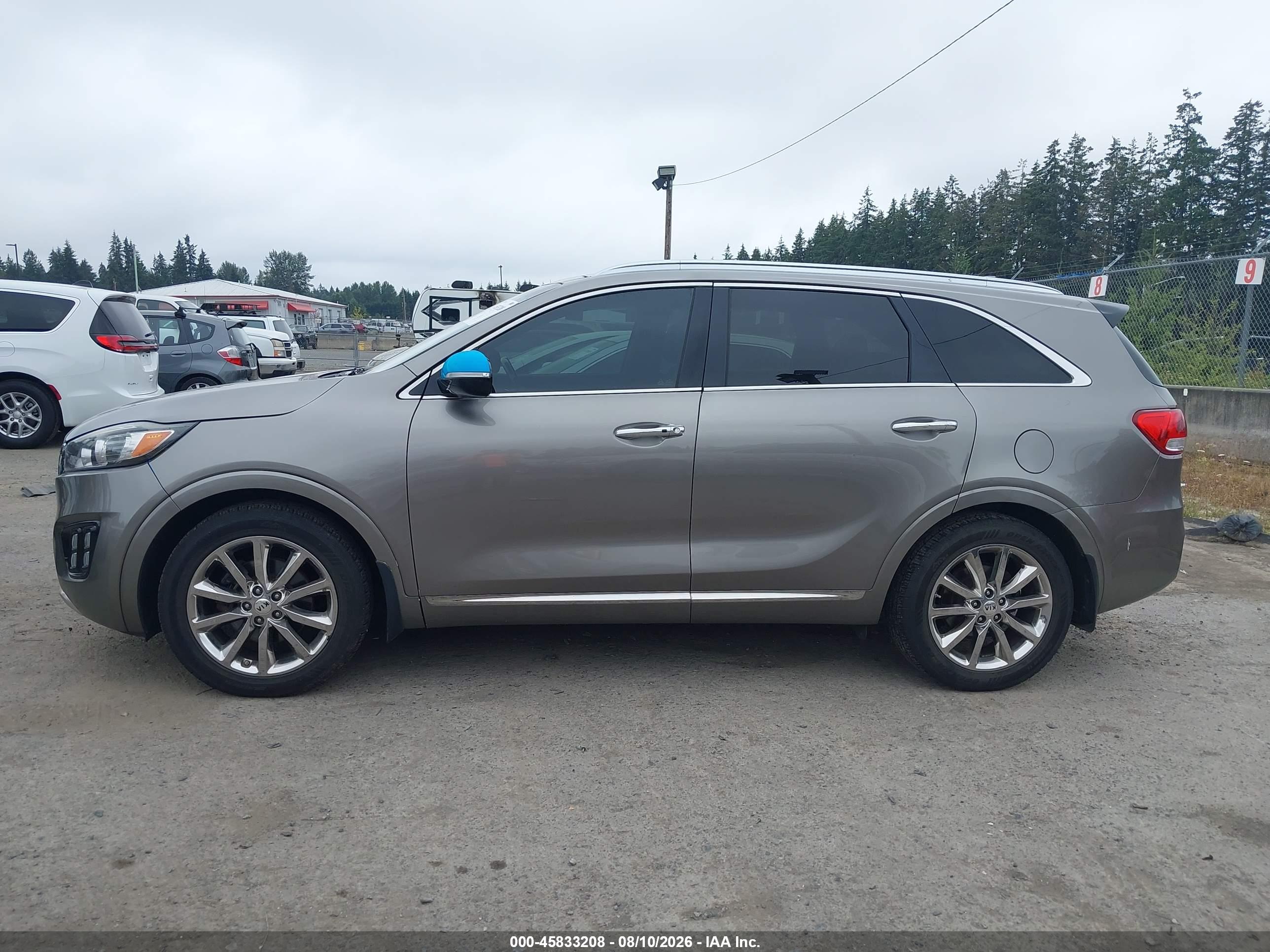 2016 KIA SORENTO 3.3L SXL